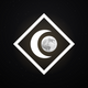 The LUNA EKLIPTIKA logo — a crescent moon over a full moon inside a diamond